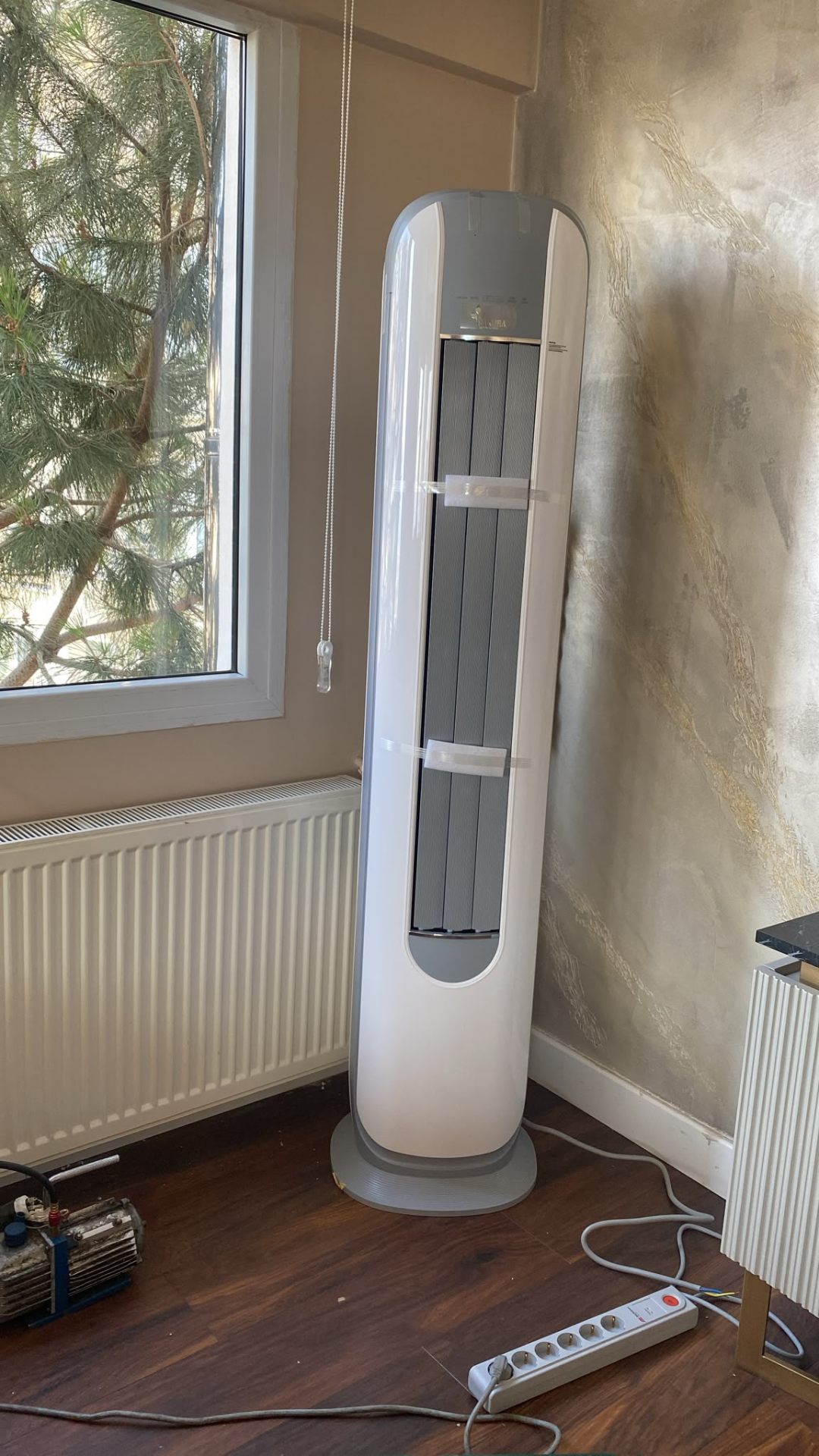 Salon tipi dikili klima kurulum sonrası